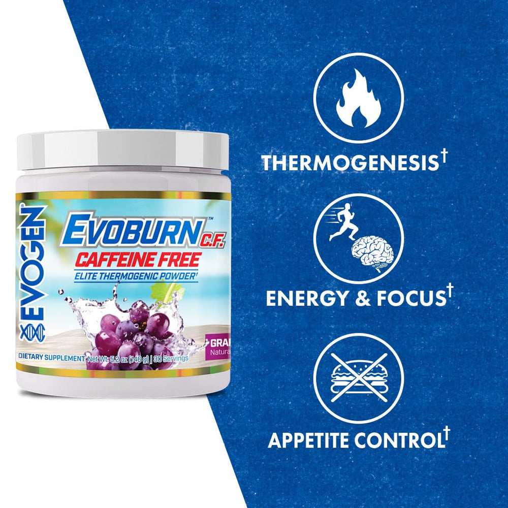 Evoburn Sin Cafeína Grape Blast