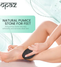 Exfoliante de lava para pedicura
