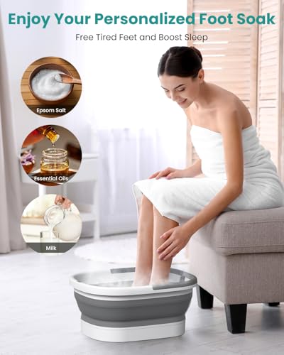 experiencia de spa con bañera plegable
