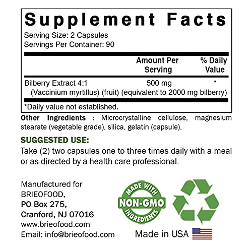 Extracto de Arándano 2000 mg