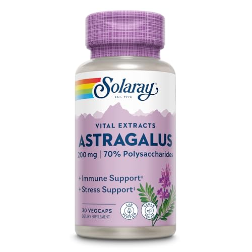 extracto de astrágalo solaray 200 mg