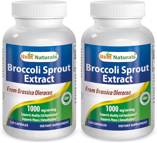 Extracto de brote de brócoli 1000 mg
