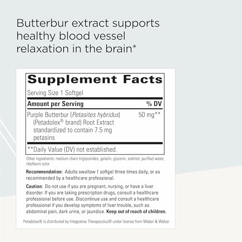 extracto de butterbur para relajación
