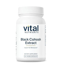extracto de cohosh negro para menopausia