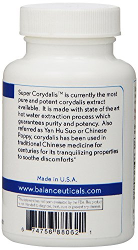 extracto de corydalis en cápsulas