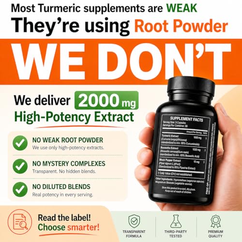 Extracto de cúrcuma y boswellia 60 cápsulas