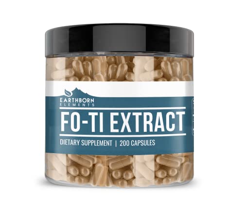 extracto de fo-ti natural en cápsulas
