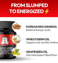 extracto de ginseng para aumentar energía