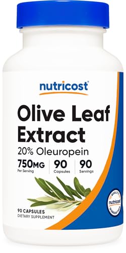 extracto de hoja de olivo Nutricost beneficios para la salud