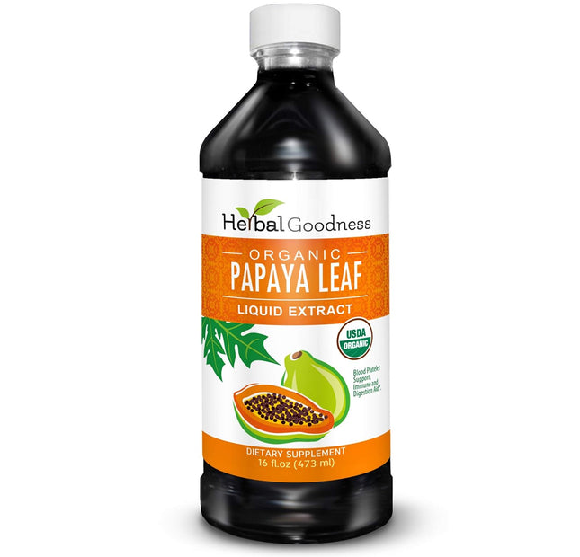Extracto de hoja de papaya Herbal Goodness