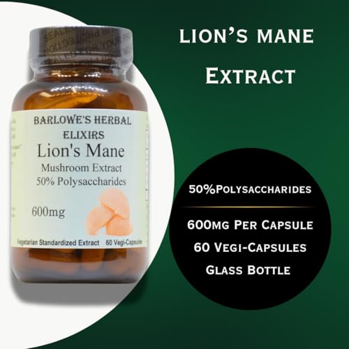 extracto de hongo lion's mane 600mg