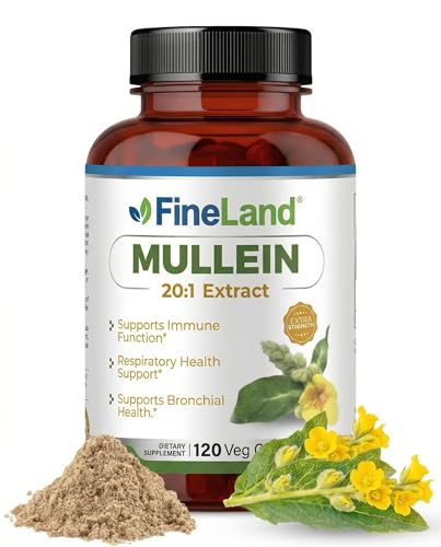extracto de mullein para limpieza pulmonar