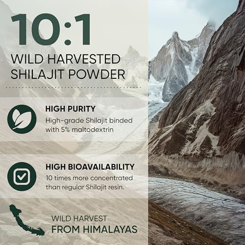 Extracto de Shilajit con ácido fúlvico