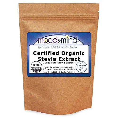 extracto de stevia orgánica en polvo puro