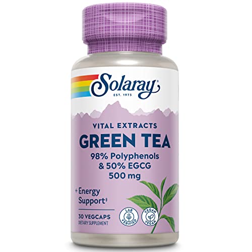 extracto de té verde SOLARAY 500mg