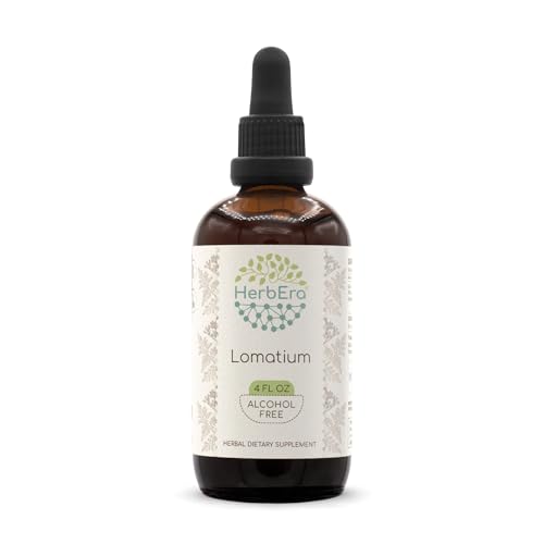 extracto herbal Lomatium sin alcohol