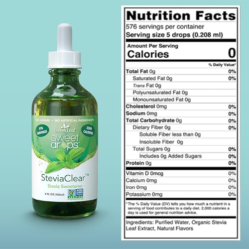 extracto orgánico de stevia saborizado