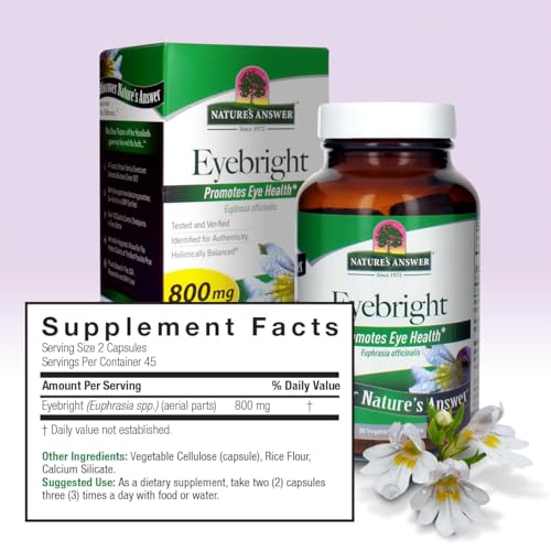 Eyebright Herb para bienestar ocular