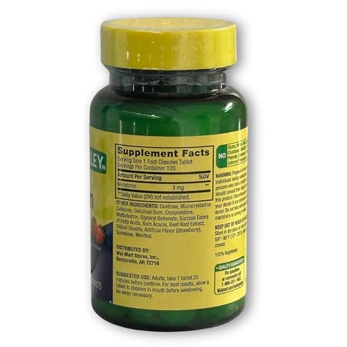 fácil de tomar melatonina 3 mg