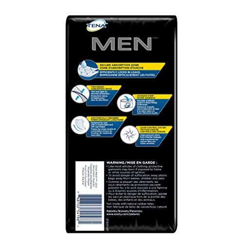 fácil uso de protectores Tena