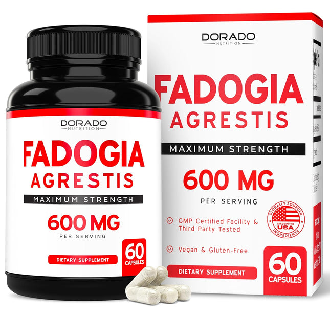 Fadogia Agrestis Extracto 600 mg