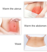 faja azul para confort menstrual
