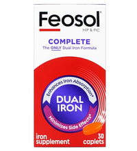 Feosol Complete hierro para anemia