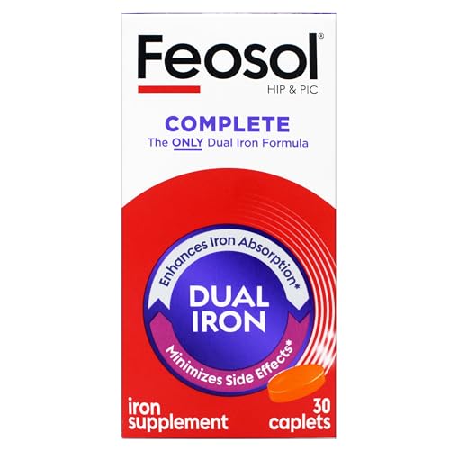 Feosol Complete hierro para anemia