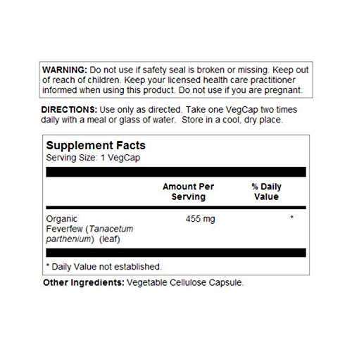 Feverfew para salud circulatoria efectiva