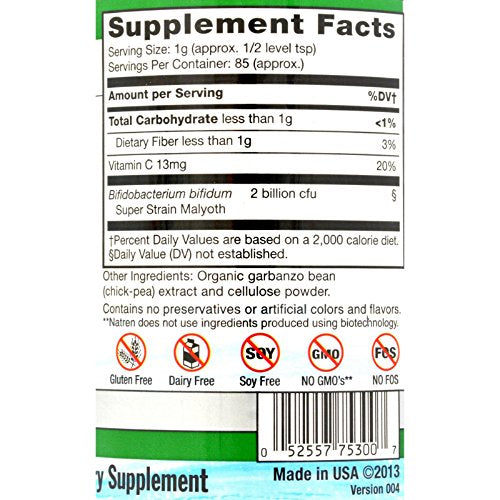 Fibra dietética Natren para salud intestinal