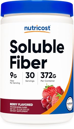 fibra soluble Nutricost sabor berry