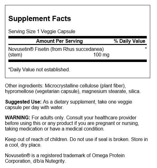 Fisetina 100 mg Swanson