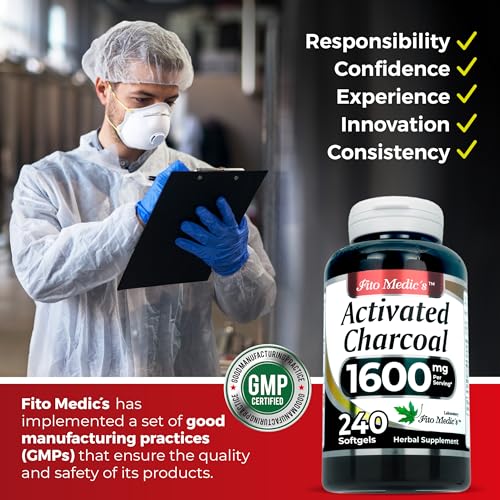 FITOMEDIC'S carbón activado calidad