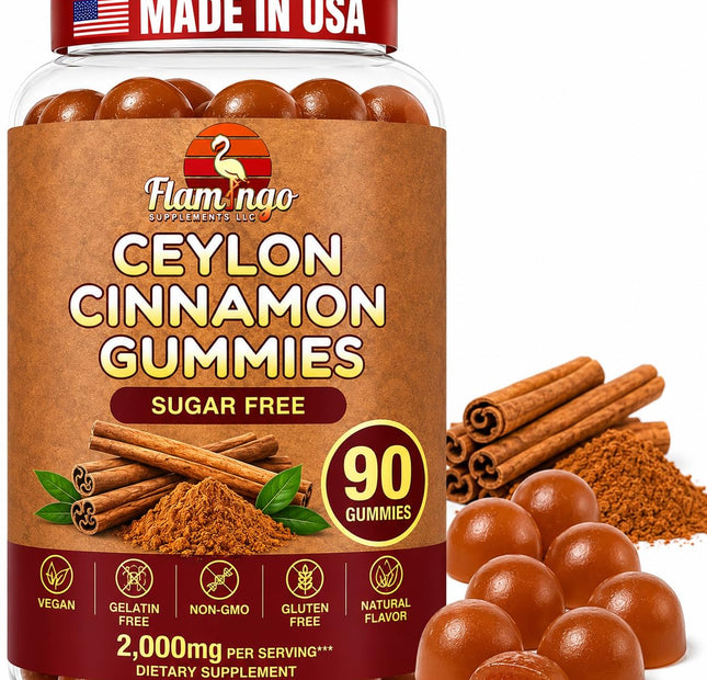 Flamingo Supplements gomitas de canela