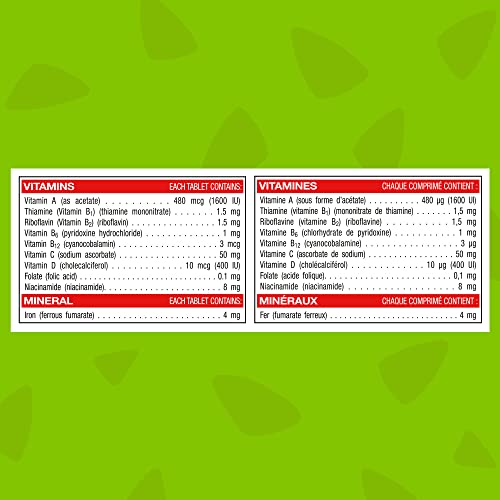 Flintstones vitaminas para energía y vitalidad