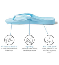 flip-flops absorbentes para uso diario