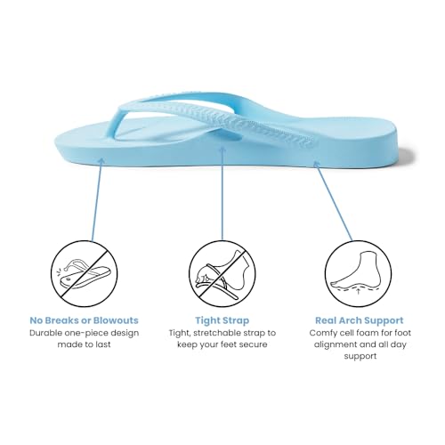 flip-flops absorbentes para uso diario