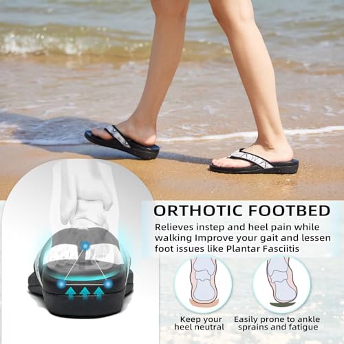 flip flops con diseño ergonómico
