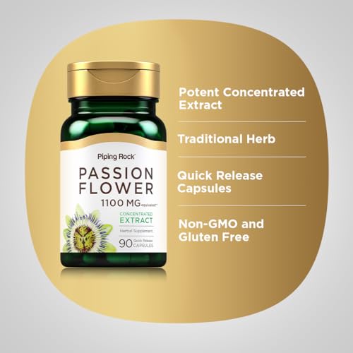 Flor de Pasión 1100 mg para relajación