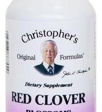 flores de trébol rojo cápsulas vegetales