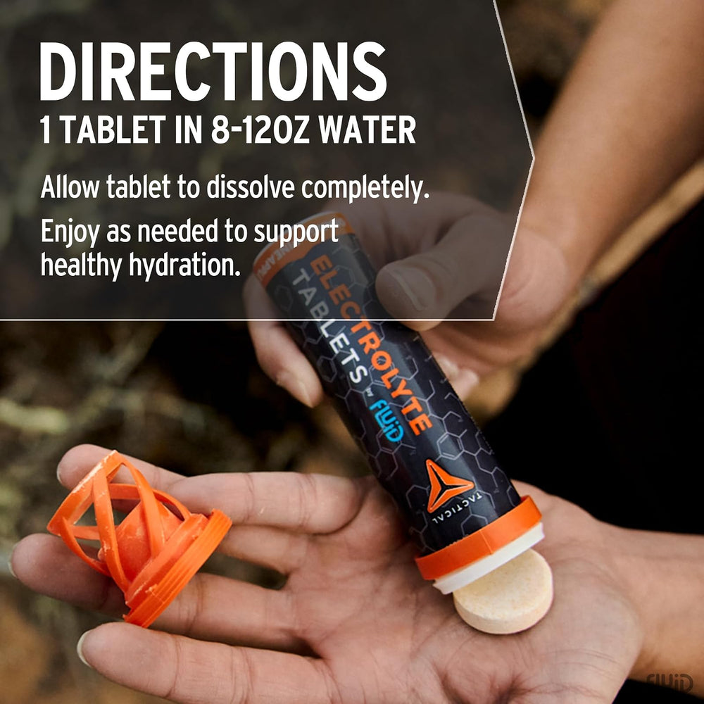Fluid Tactical electrolitos en tabletas