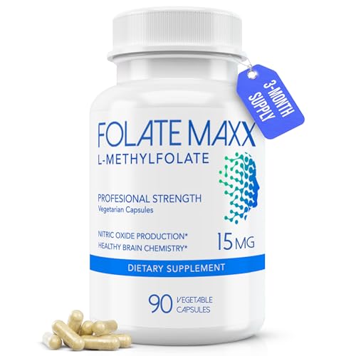 FolateMaxx L Methylfolato 15mg cápsulas