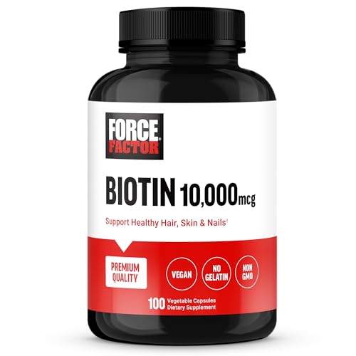 Force Factor Biotina 10000 mcg