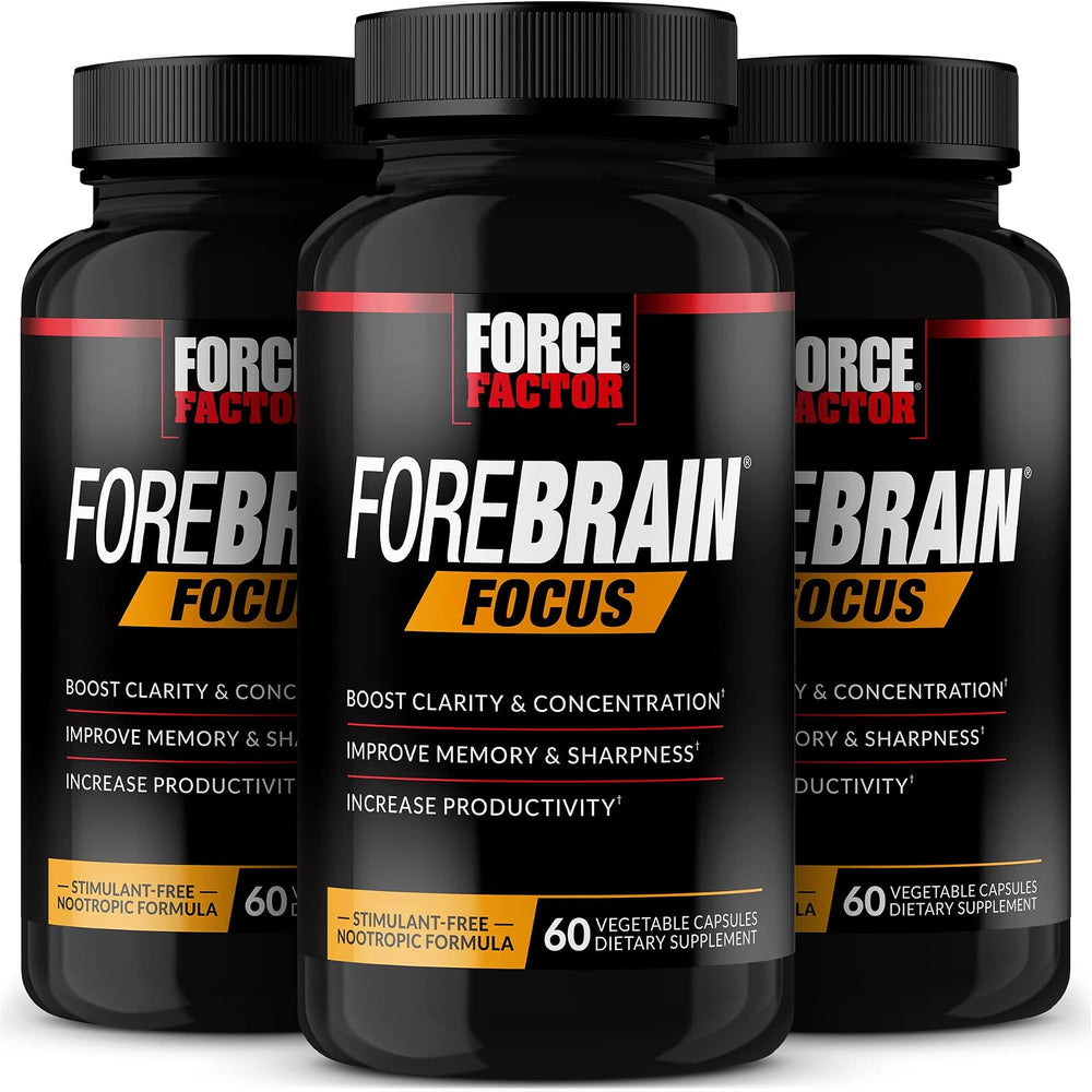 Force Factor Forebrain Focus 60 cápsulas