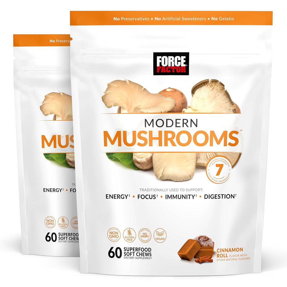 Force Factor Modern Mushrooms masticables