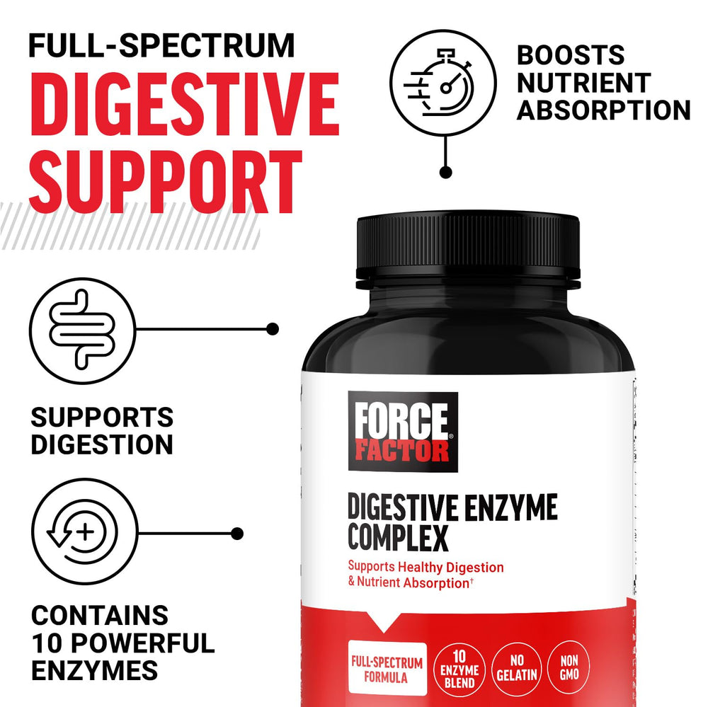 Force Factor probióticos y digestión
