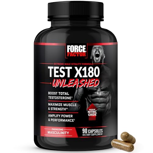 Force Factor Test X180 Unleashed 60 cápsulas