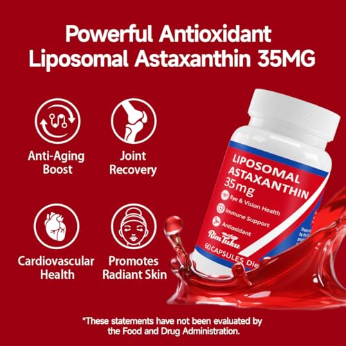 Fórmula antienvejecimiento con astaxantina