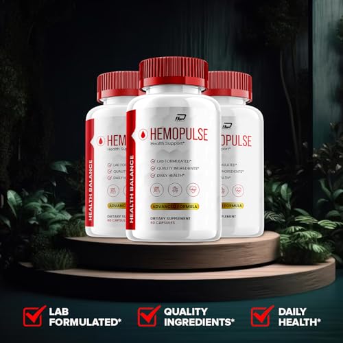 Fórmula avanzada HemoPulse para salud óptima