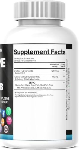 fórmula de creatina para entrenamiento